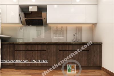 Tủ bếp Laminate - Mã 013