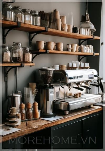 Khoảnh khắc cà phê giữa hương bánh thơm lừng...